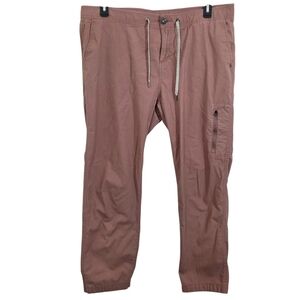Vuori Ripstop Pants Pink Mauve Size Large Casual Athleisure Hiking Size XXL